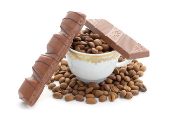 coffee and chocolate