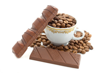 coffee and chocolate