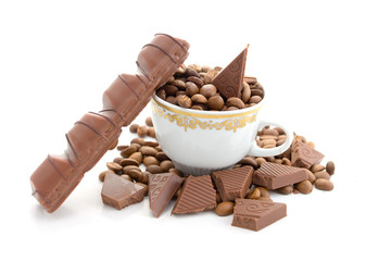 coffee and chocolate