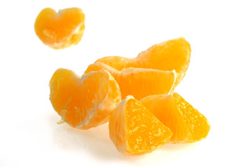 Fototapeta na wymiar Pomarańczowy kliny