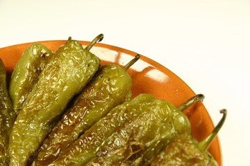Pimientos verdes fritos