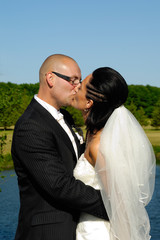 Wedding kiss