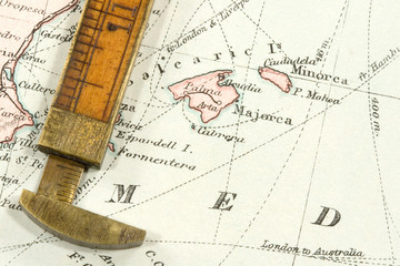 Antique Map (expired copyright)