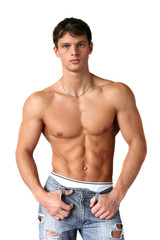 Fototapeta premium Sexy Muscular Man