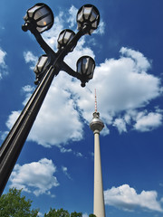 Fototapeta na wymiar berlin skyline