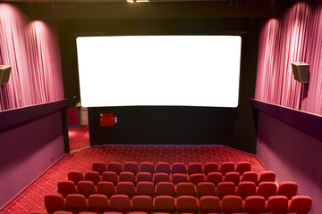 empty cinema auditorium