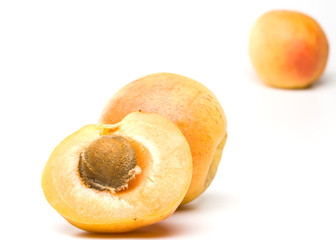 Fresh apricots