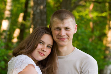 Fototapeta premium Young pair