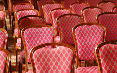 quality chairs in a luxurious conference venue