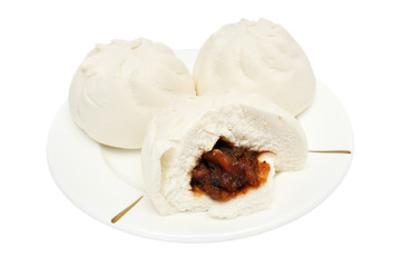 Chinese Barbecued Pork Bun (Cha Siu Baau)