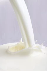 Selbstklebende Fototapete Milchshake Milch Milchshake