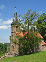 Fototapeta na wymiar Kościół w Bornhagen