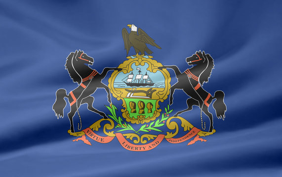 Pennsylvania Flagge