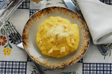 Polenta condita - Antipasto