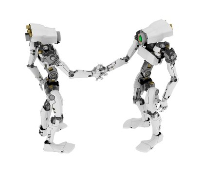 Slim Robot, Handshake