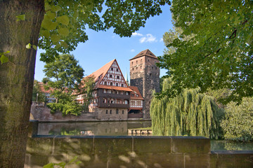 Obraz premium Bayern - Nürnberg - Pegnitz 6