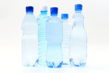 bottles of water