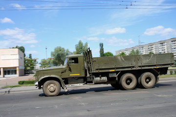 Obraz premium Kraz truck