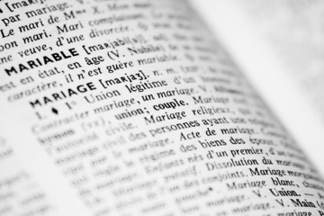 mariage