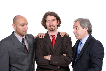 Business team posing