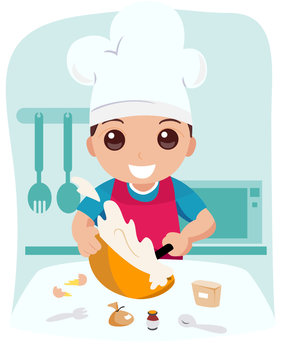 recommend clip art: Young Chef