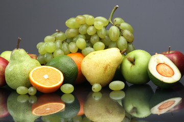The various fruit useful to health, still-life