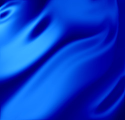 Obraz premium Blue drapes