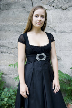 portrait of beautiful girl