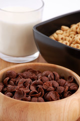 Cereals with milk