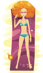 summer girl