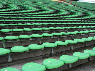 Obraz premium Empty stands