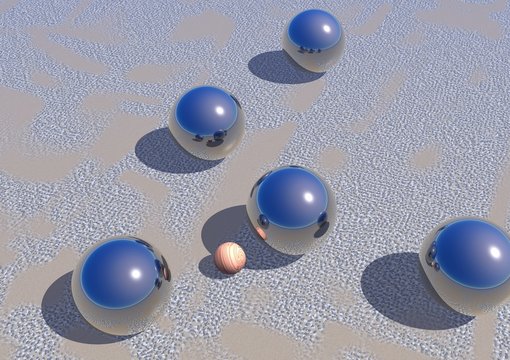 boules de p&eacute;tanque