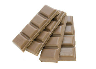 chocolate isolated