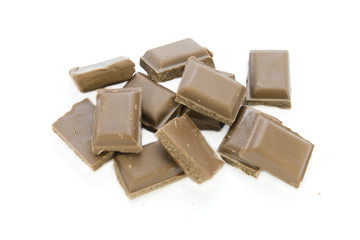 chocolate isolated