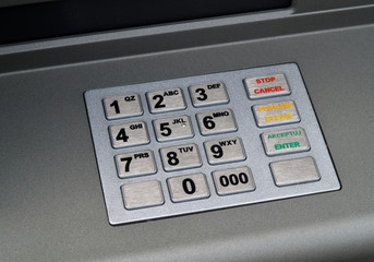 atm keypad