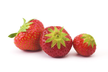 Red strawberries