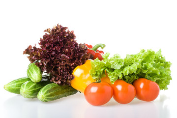 Still-life with vegetables