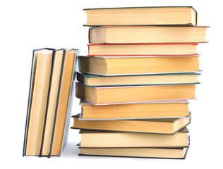 The Books built in high pile.