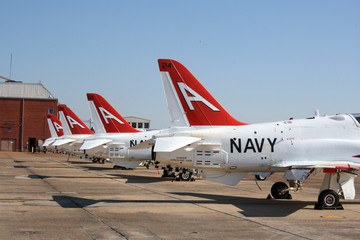 navy jets flight line
