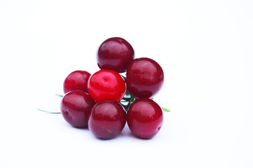 a picture of cherries