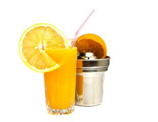 glass of orange juice