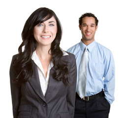 Plakat Business Man and Woman