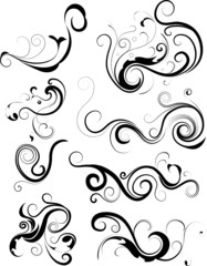 swirl design elements