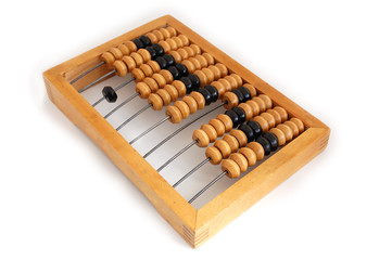 abacus on white