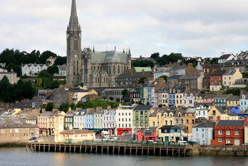 Fototapeta na wymiar portu Cork (Irlandia)