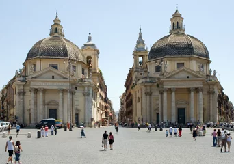 Zelfklevend Fotobehang Piazza del Popolo, Roma © fabiomax
