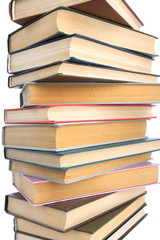 The Books built in high pile.