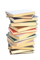 The Books built in high pile.