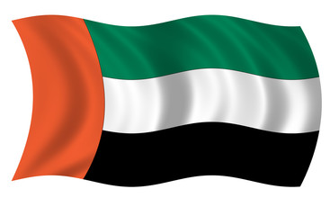 Vereinigte Arabische Emirate Fahne