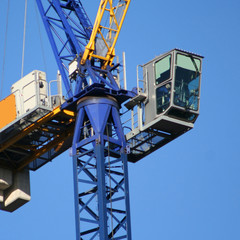 close up of crane